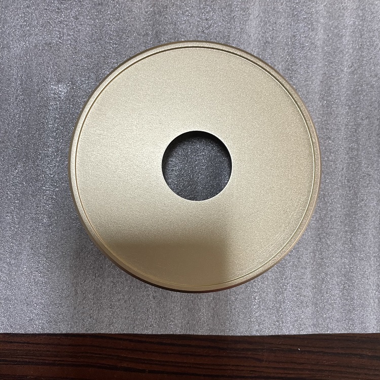 Штамповка листового металла Алюминиевый звуковой корпус Пескоструйная обработка поверхности и анодирование